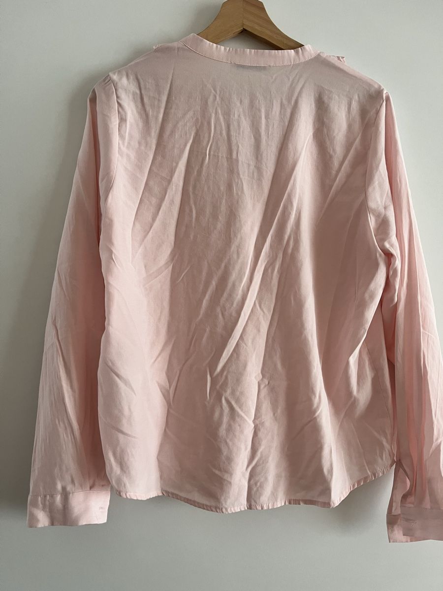 Anna Field Camicette: Rosa Bluse mit Volant – Usato da Zürich venduto da Lelillemore 2