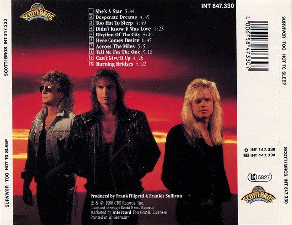 CD: Survivor – Greatest Hits – Usato da St.Gallen venduto da jalamusic 1