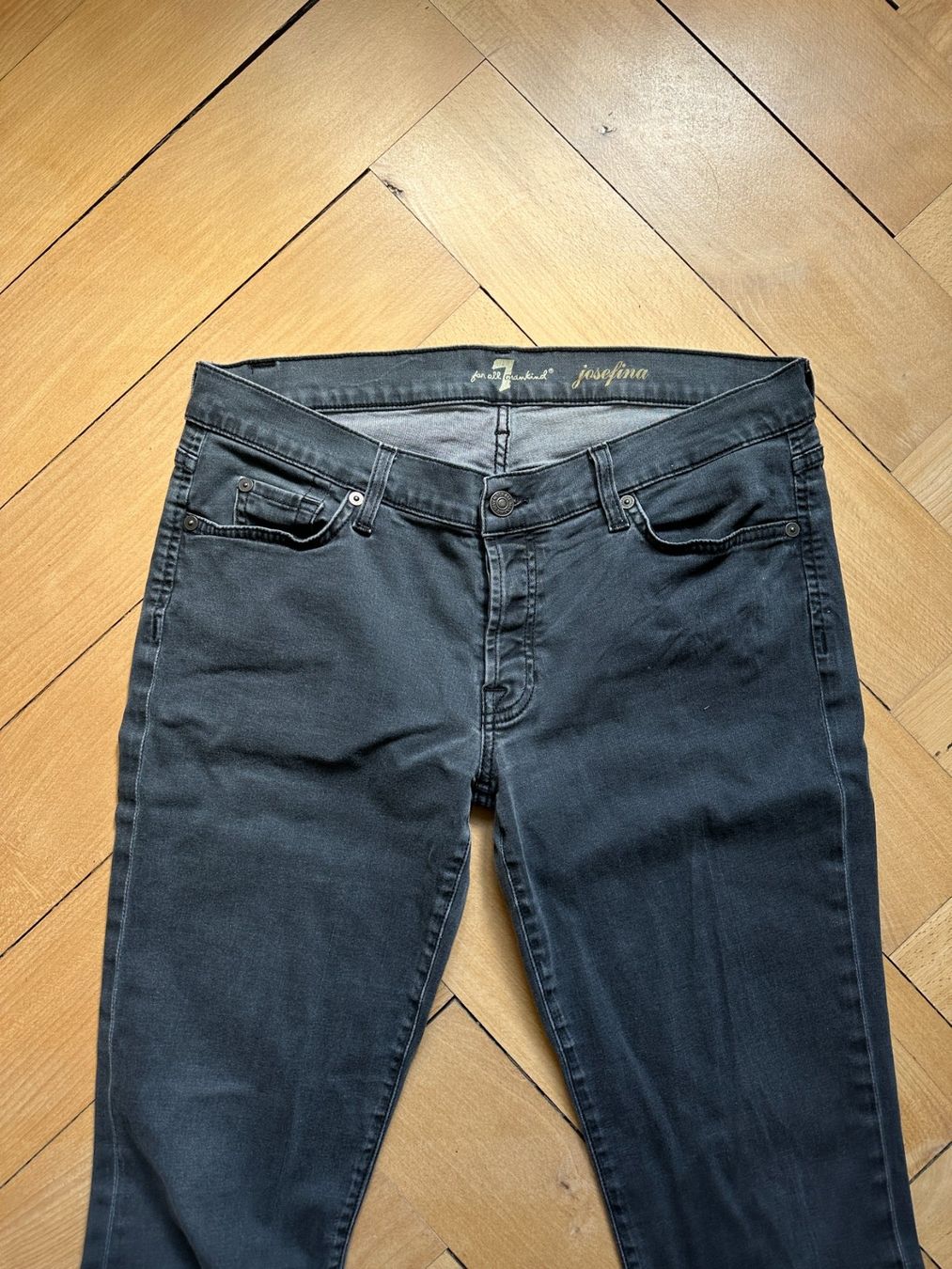 Mankind Jeans: 7 FOR ALL MANKIND - Jeans dunkelgrau W30 – Usato da Zürich venduto da Diazaio 1