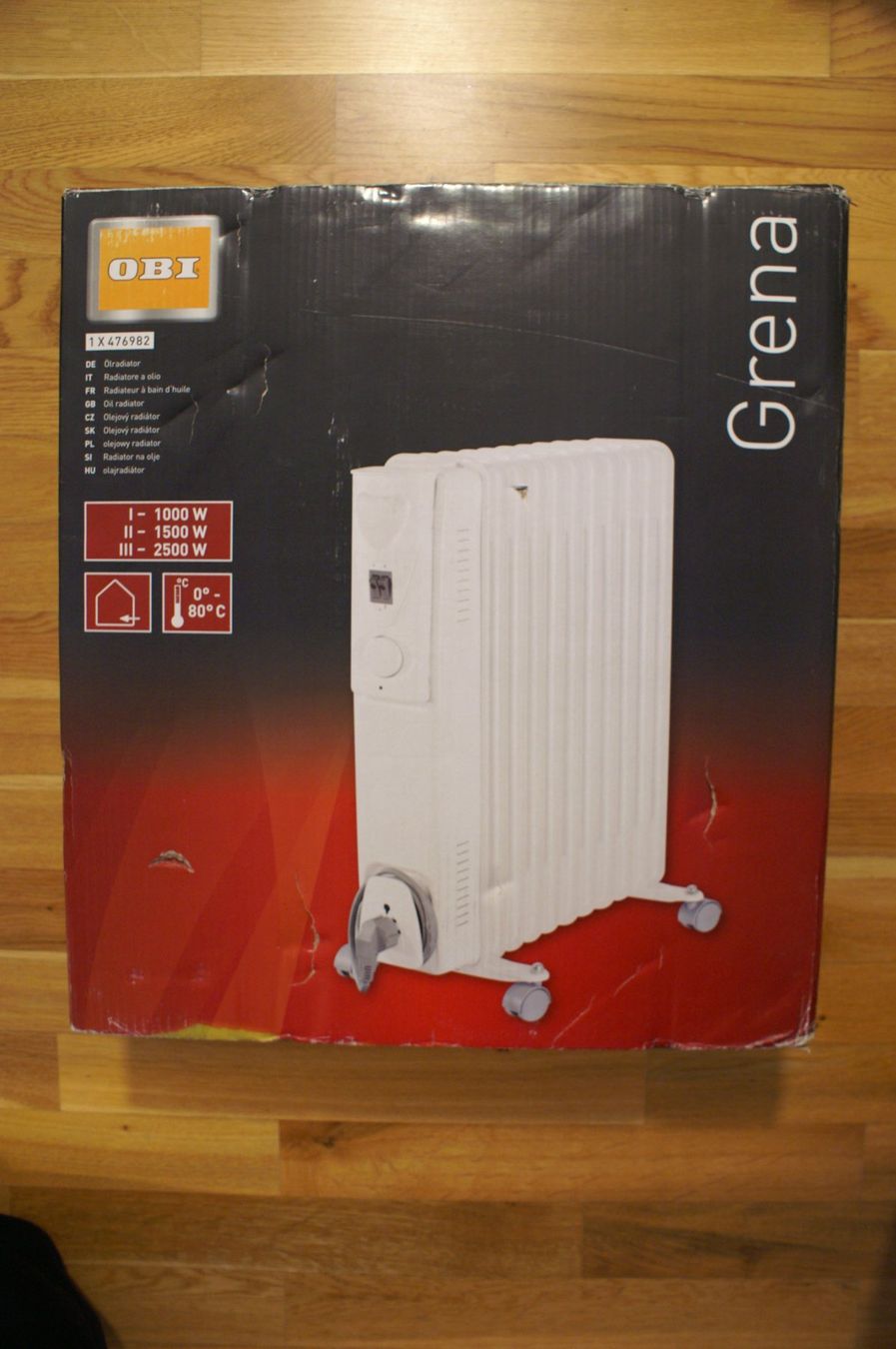 Heizgeräte: Ölradiator – Neu und originalverpackt aus Grub AR von SLBCM75