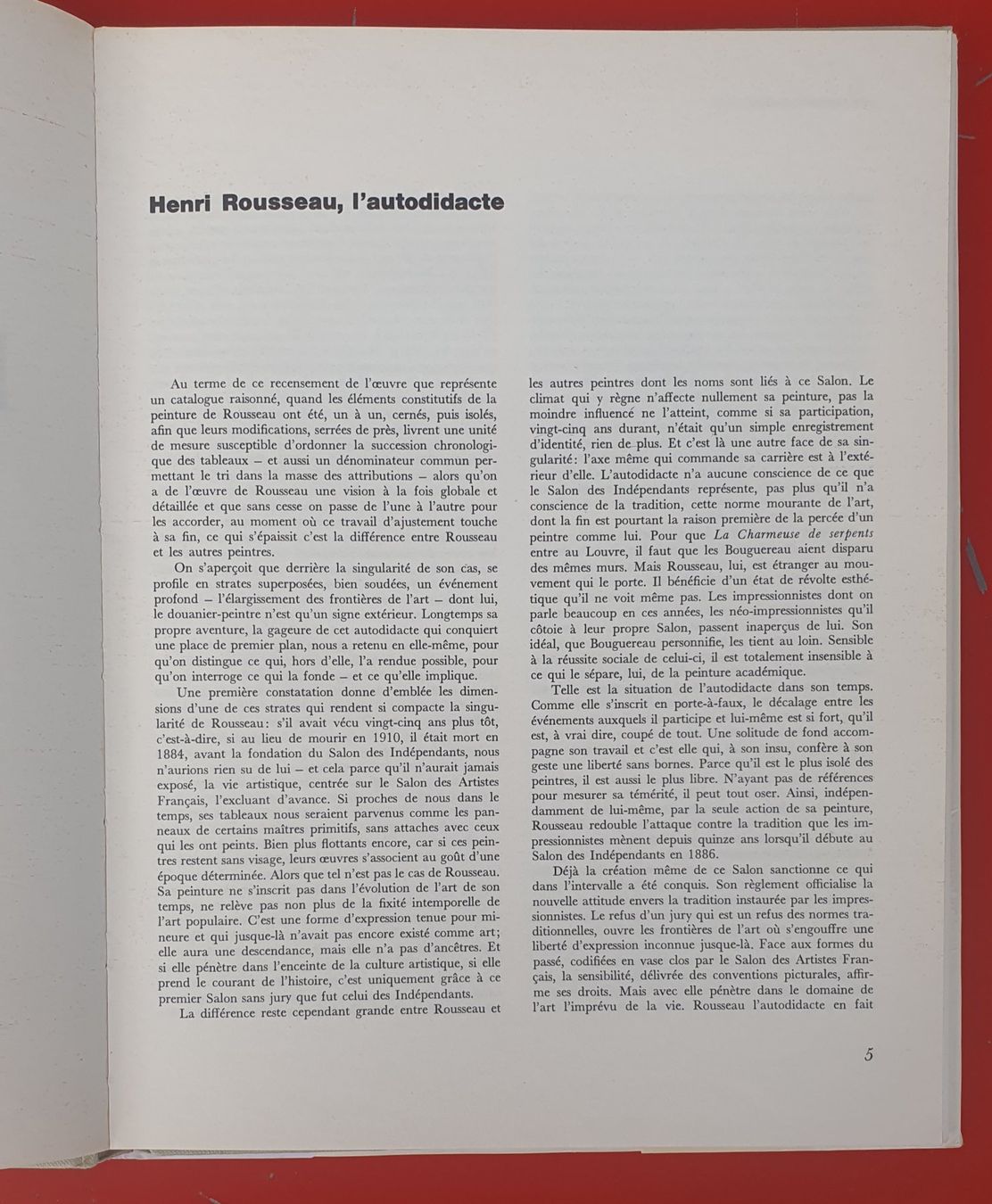 Libri: Douanier Rousseau catalogue raisonné illustré – Usato da Erde venduto da zakleblanc 2