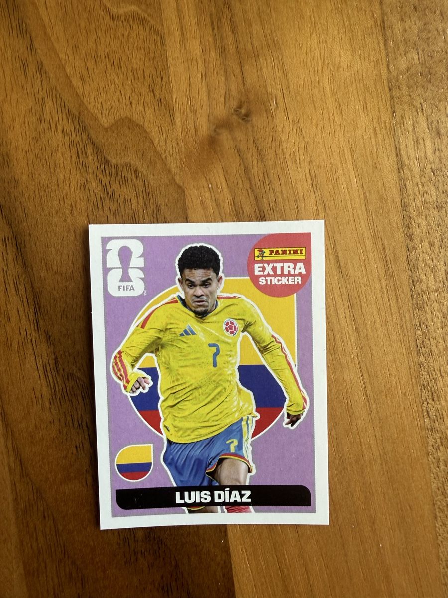 Panini Carte collezionabili: Panini Extra Sticker Luis Diaz – Nuovo (secondo la descrizione) da Glattpark (Opfikon) venduto da FredMax8