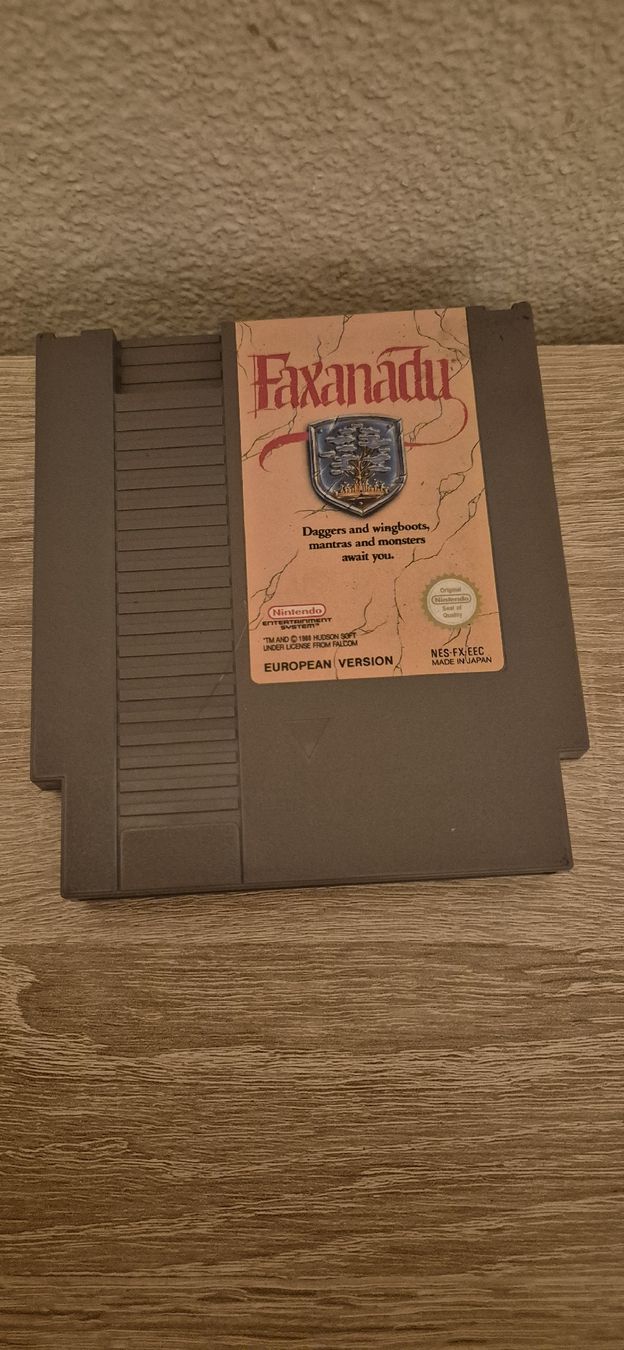 Nintendo Giochi: NES jeu Faxanadu version européenne utilisé – Usato da Genève venduto da Bayoushi 1