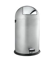 neuer Tretabfallsammler, Stahl, 40 Liter