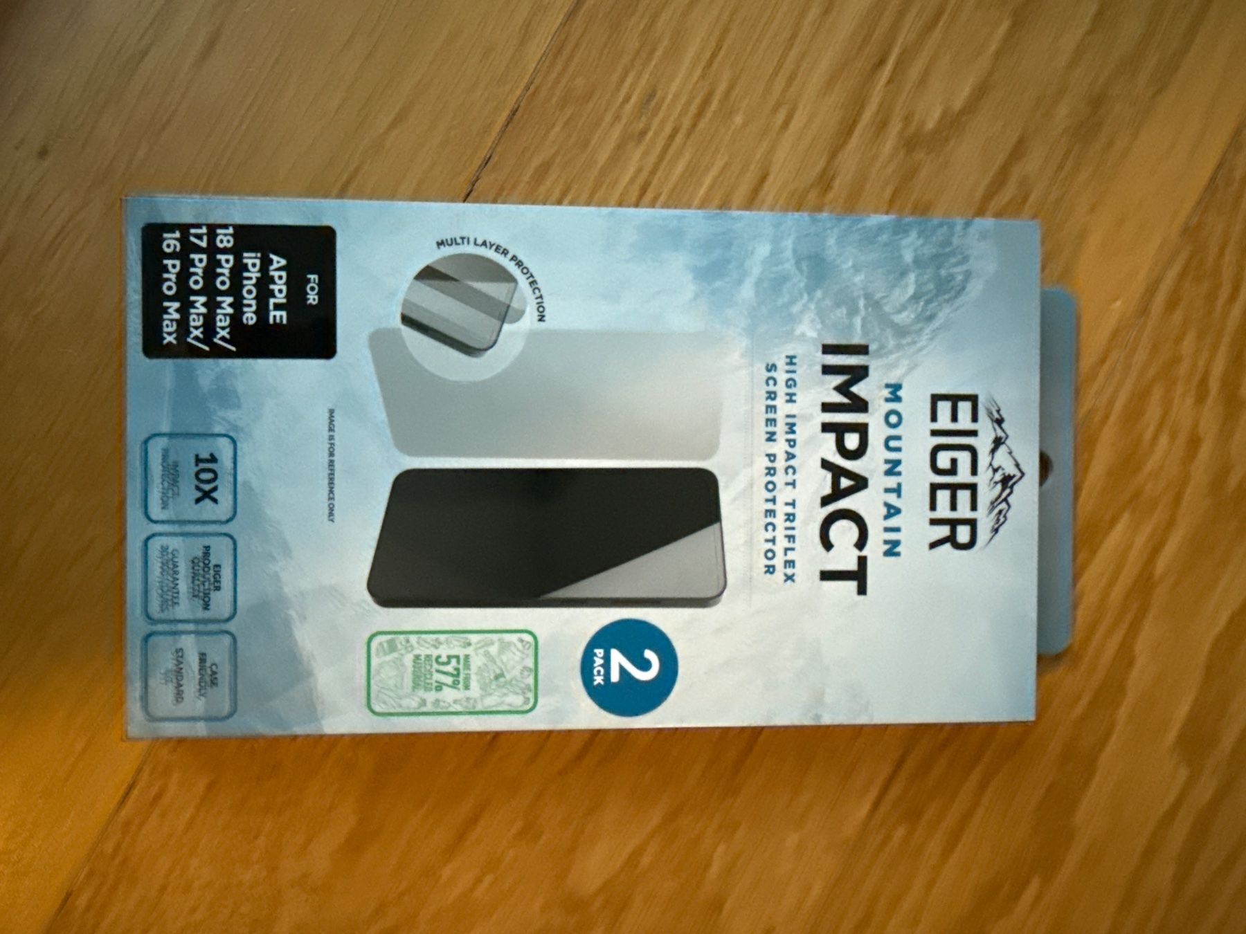 Lackretusche & Schutzfolien: Eiger mountain impact screen protector – Neu und originalverpackt aus Thalwil von joh_ptsn