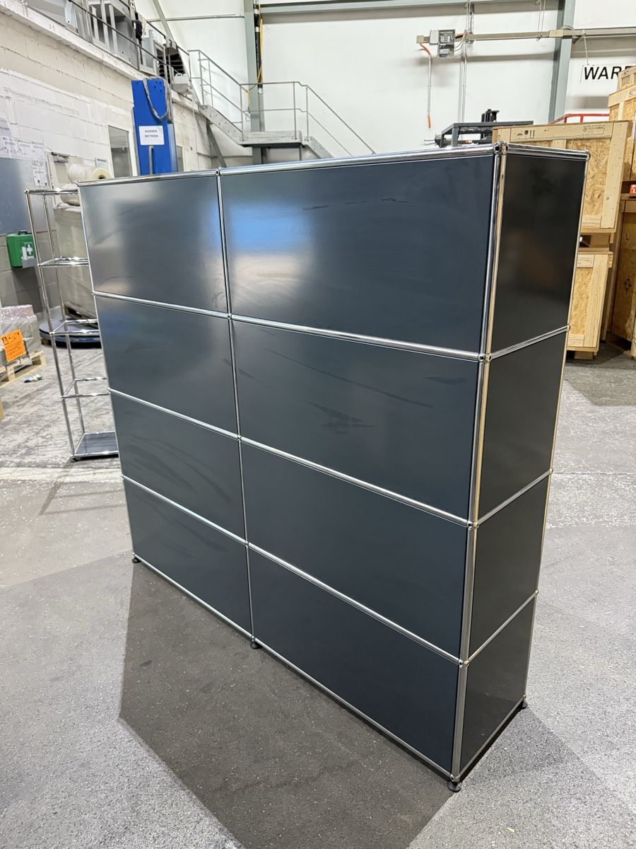 USM Scaffali: USM Haller Sideboard 2x4 Anthrazit Grau Q2 – Usato da Balsthal venduto da Designhaus.Schmitt 5