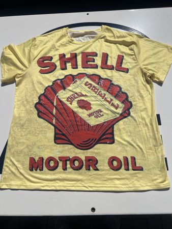 Shell Motor Oil T-Shirt, Vintage Look, Grösse XXXL 😎 (51)