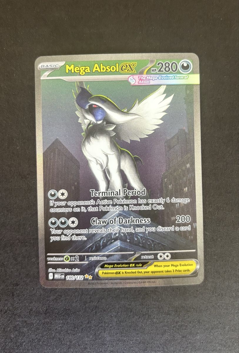 Pokémon Carte collezionabili: Mega absol ex 180/132 EN Pokémon – Nuovo (secondo la descrizione) da Regensdorf venduto da gio_lb6f