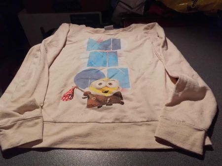 Pullover Grösse XS, Minions, rosa