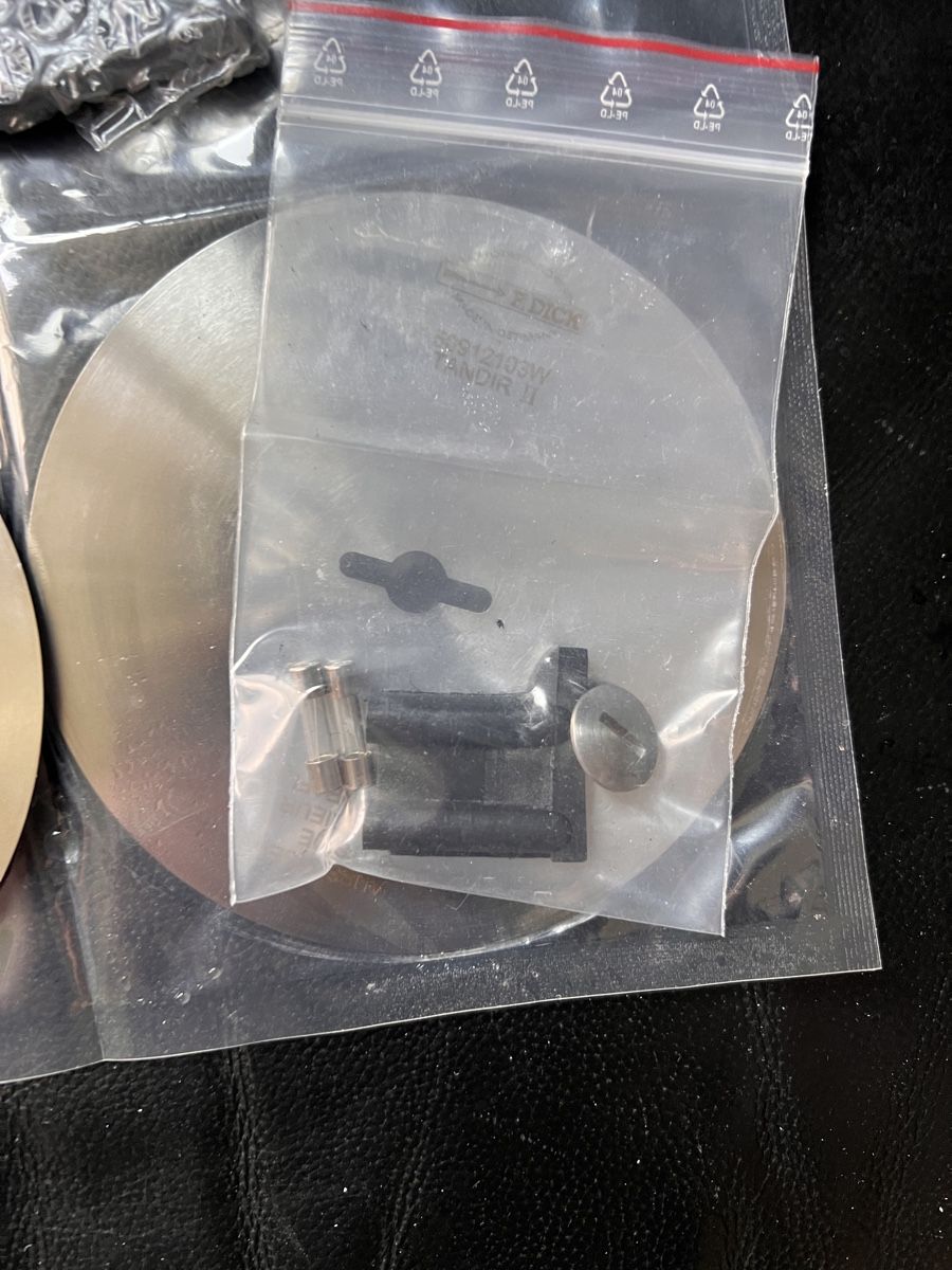 Smerigliatrici & Lucidatrici: Schneidmesser F.DICK 50912103W 2 Stk. neu – Nuovo e nell'imballaggio originale da Frauenfeld venduto da OmarRaafat 2