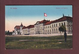 ST. GALLEN - Kaserne und Kantine - 1912