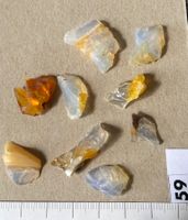 OPALE 9 Stk  Splitter aus Idaho USA  unbehandelt  NATURE