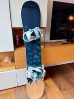 Neuwertig - Snowboard Salomon und Boots