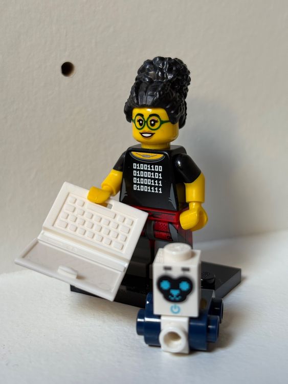 Lego collectable minifigure serie 19 programmer Figur (Gebraucht) in ...