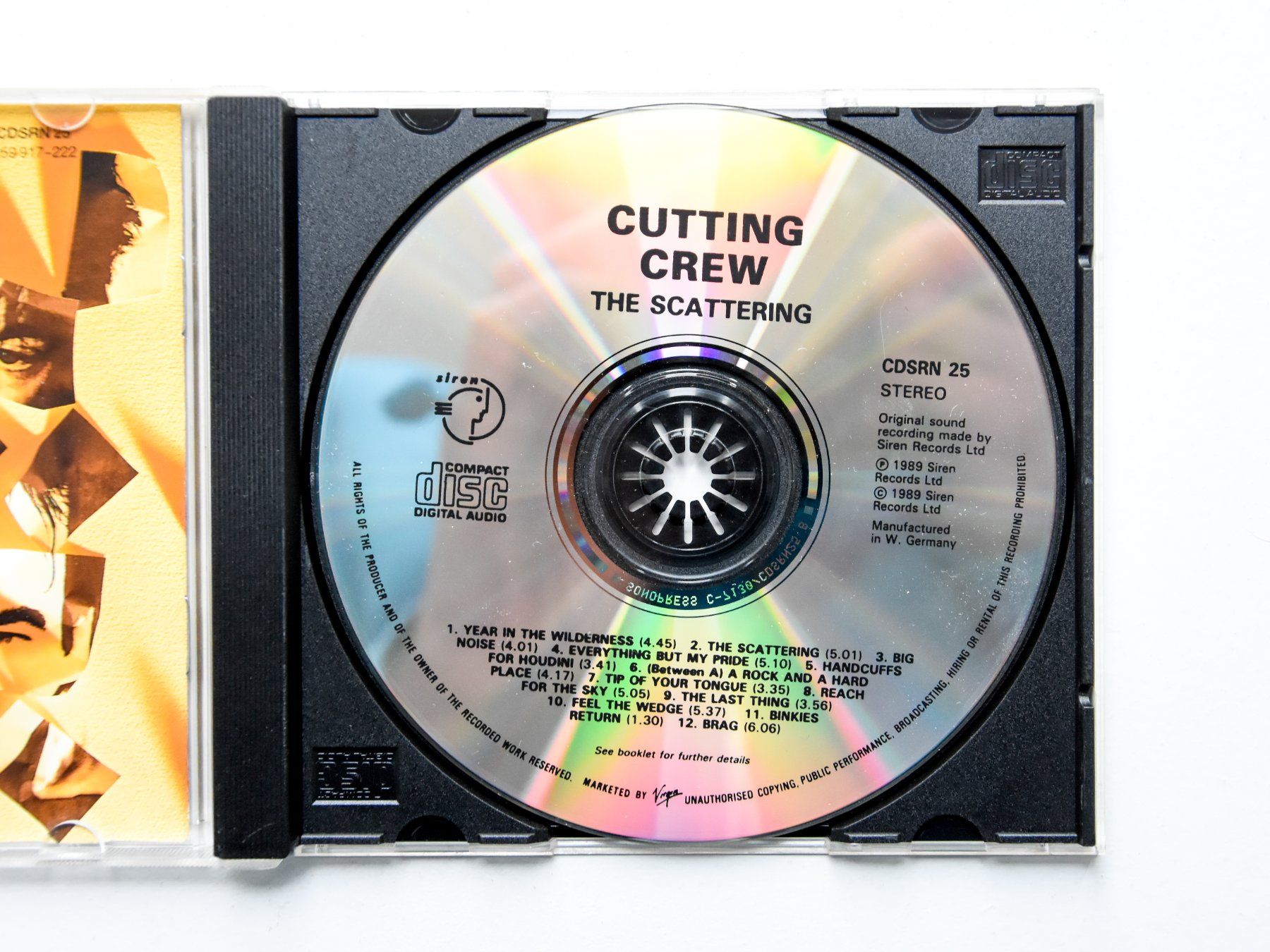 CD: Cutting Crew ‎- The Scattering – Usato da Belmont-sur-Yverdon venduto da ag97 1