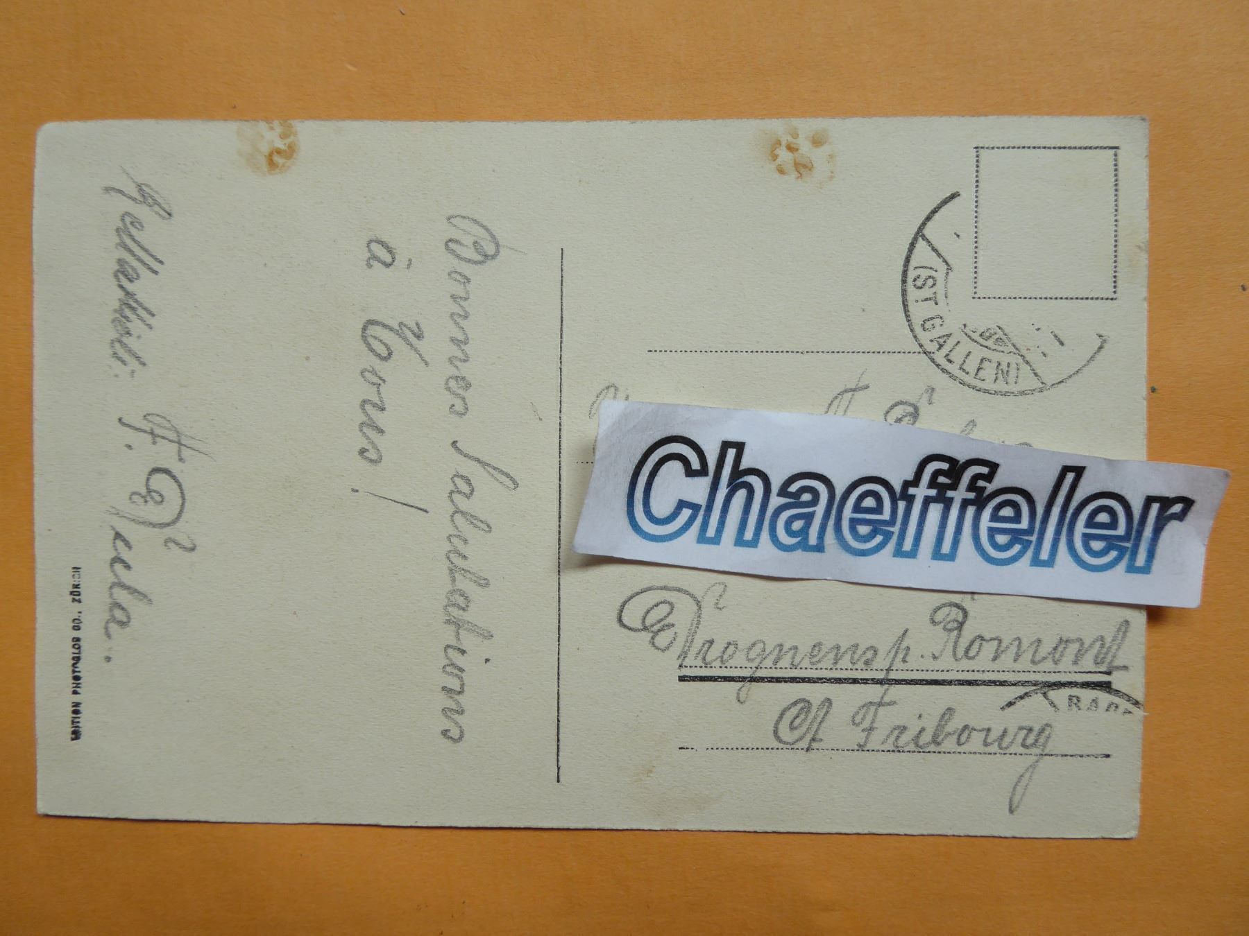 Cartes postales: 838  Stift Einsiedeln - Kirche mit – D'occasion à Zürich par Chaeffeler 1