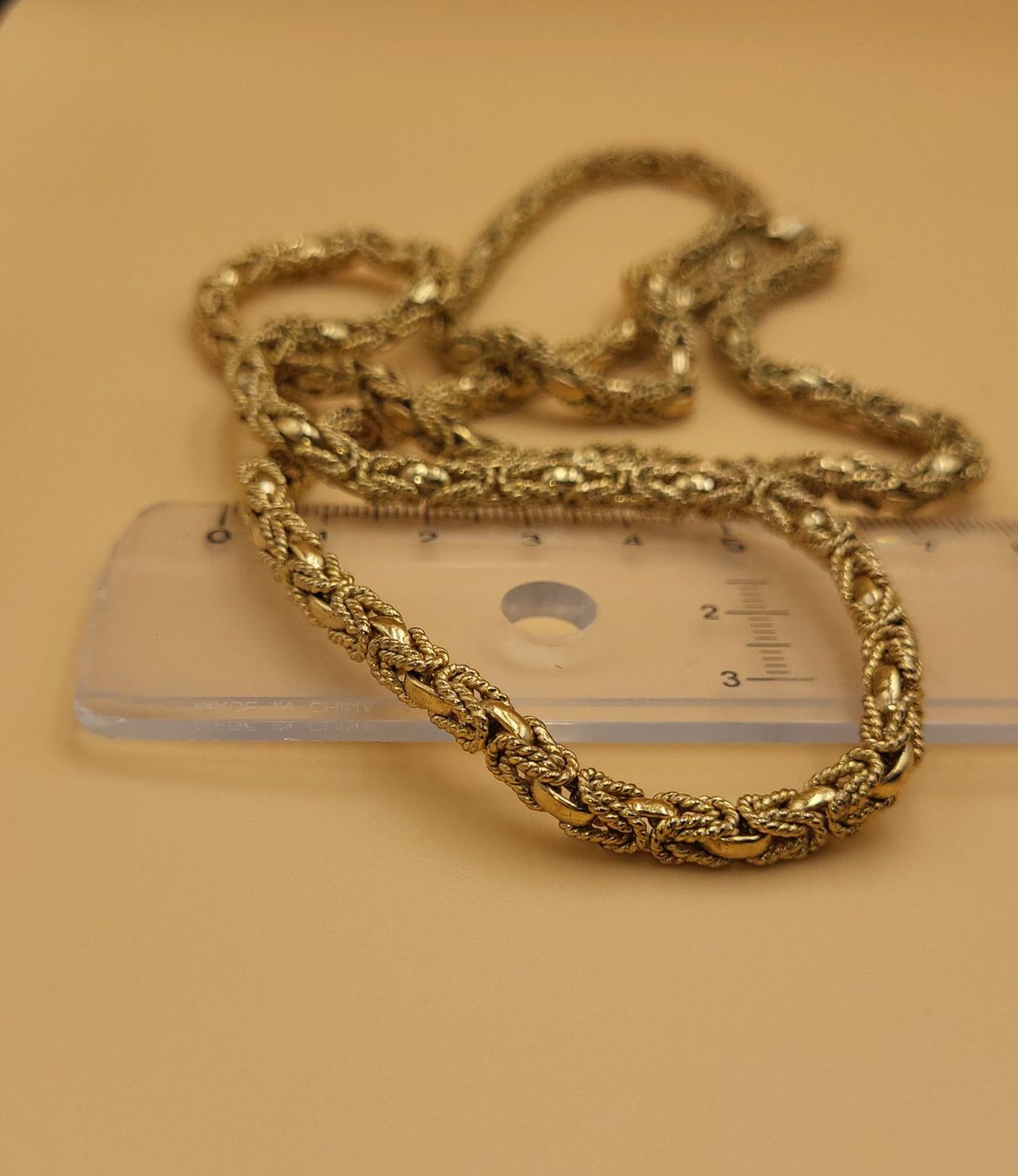 Catenine: Massiv Goldige Königs Kette 79cm Lang – Usato da Wald ZH venduto da SwissPawnshop 1
