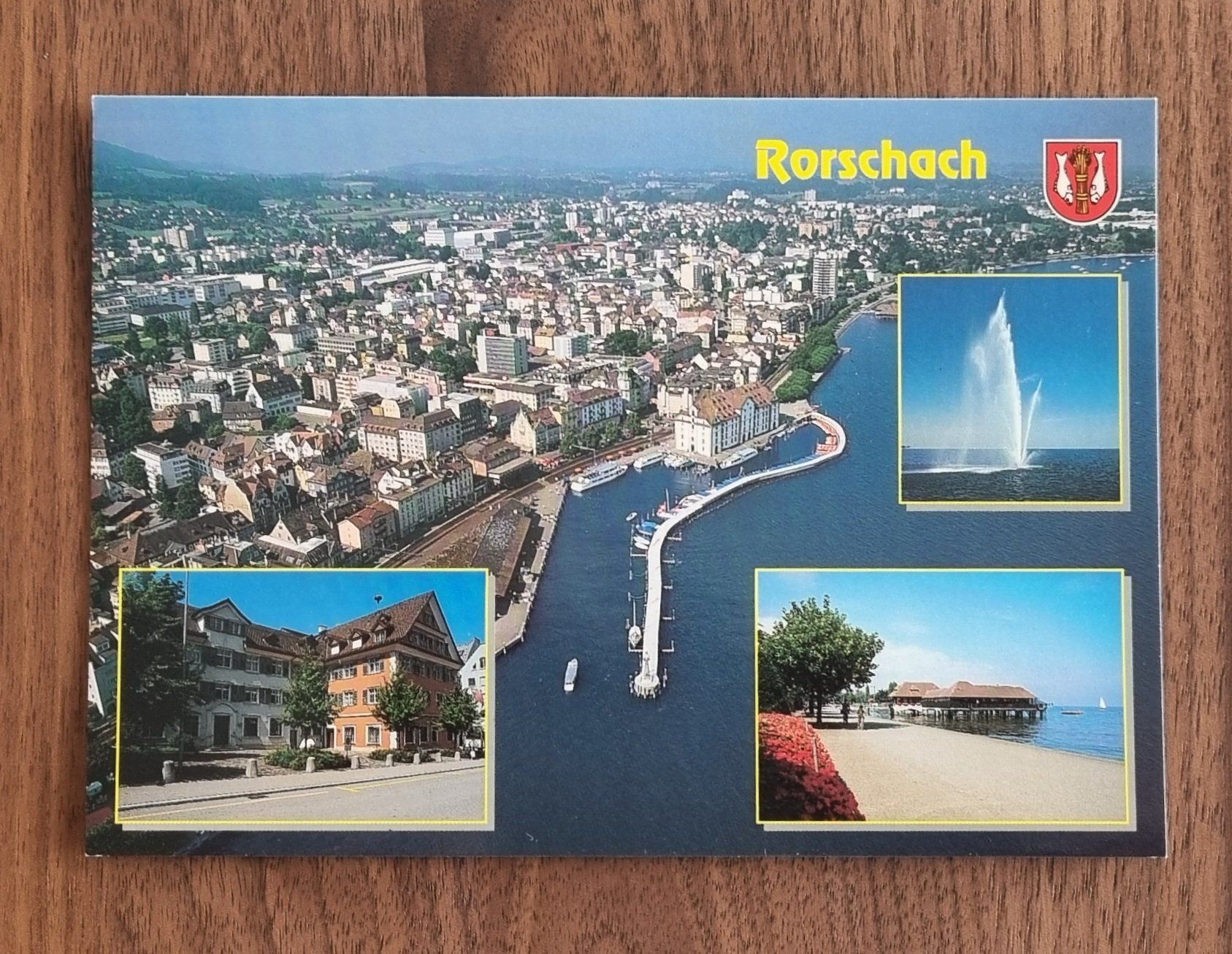 Cartoline postali: Rorschach - 5 Ansichtskarten – Usato da Rothrist venduto da RROENK 1