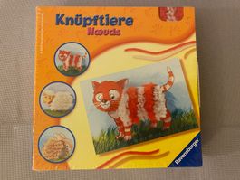 Knüpftiere Ravensburger NEU ab 6 J Kinder Katze Schaf Hase