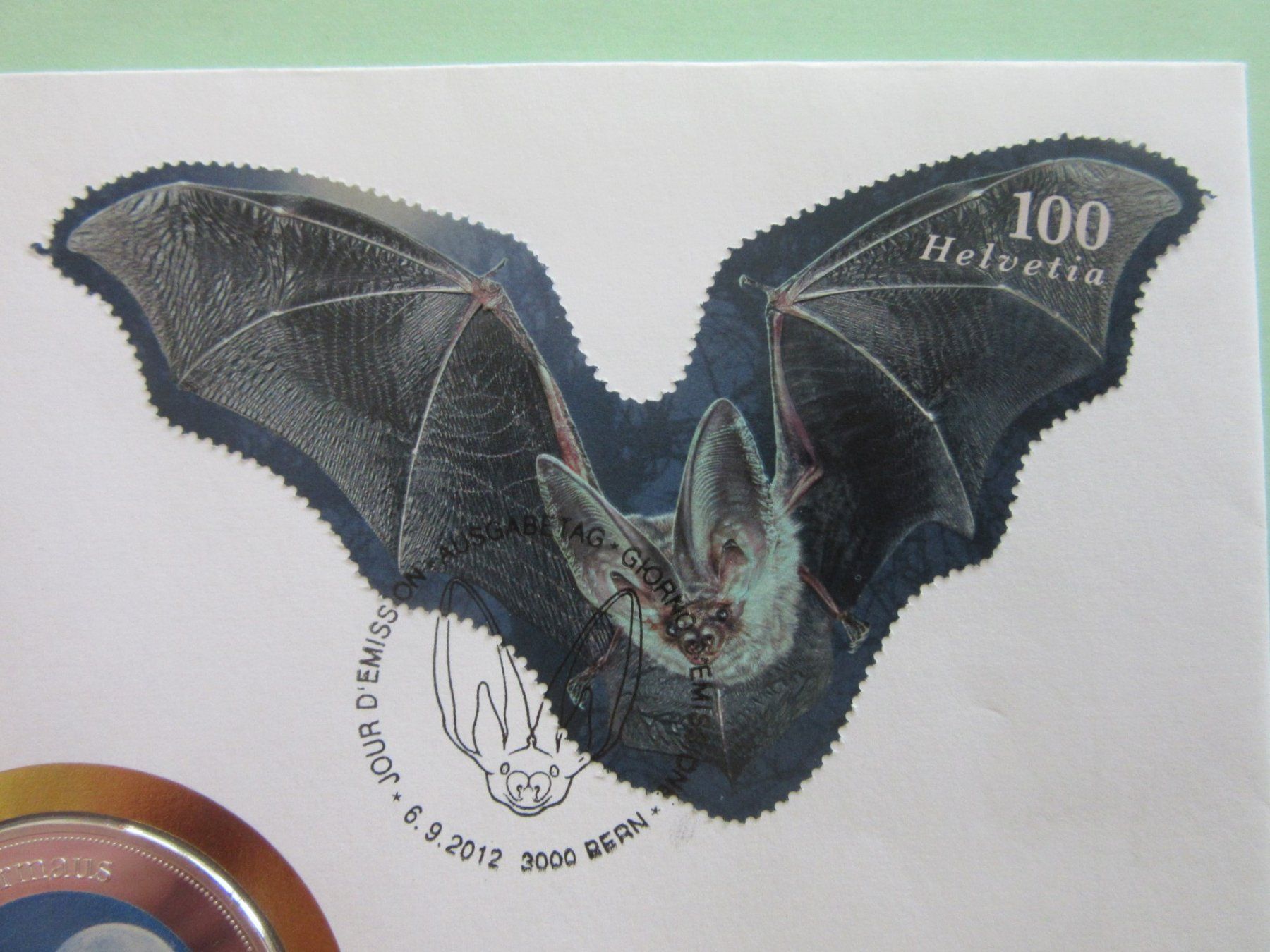 Toutes les monnaies: Numisbrief "FLEDERMAUS / BRAUNES LANGOHR" – Neuf (Voir description) à Degersheim par Tforelle 2