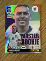 Carte Panini Morgan Rogers Master Rookie Angleterre nr 615