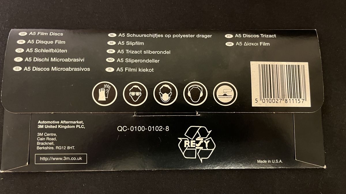 Smerigliatrici & Lucidatrici: Schleifblüten 3M Finesse-it Trizact – Nuovo e nell'imballaggio originale da Unterkulm venduto da Swissbmwdriver 1