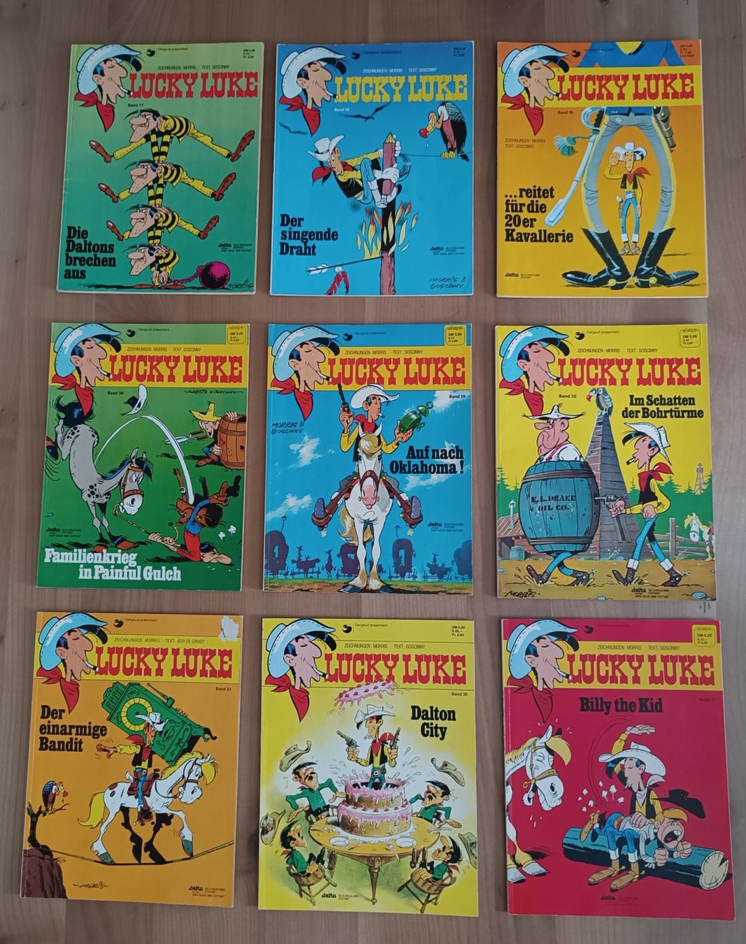 Comics: Lucky Luke 9 Hefte 17-37 – Gebraucht aus Läufelfingen von papagena02