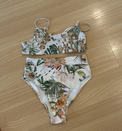 H&M Bikini mit Blumenmuster 