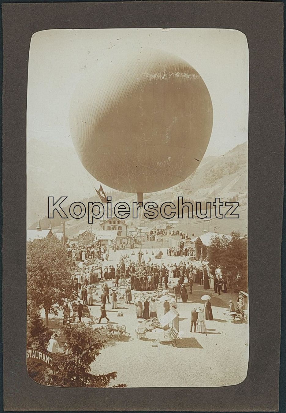 Foto & Immagini: BE Mürren - Ballon - E. Spelterini – Usato da Schindellegi venduto da Jonathan77