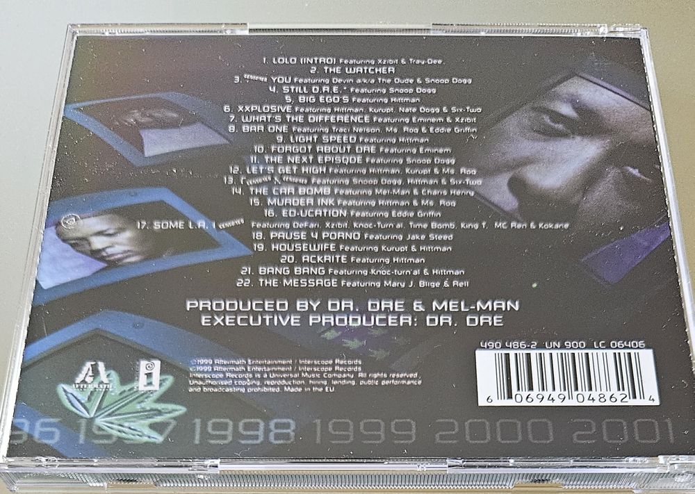Dr. Dre - 2001 - CD - Eminem Snoop Dogg Xzibit Hittman ... | Kaufen auf ...