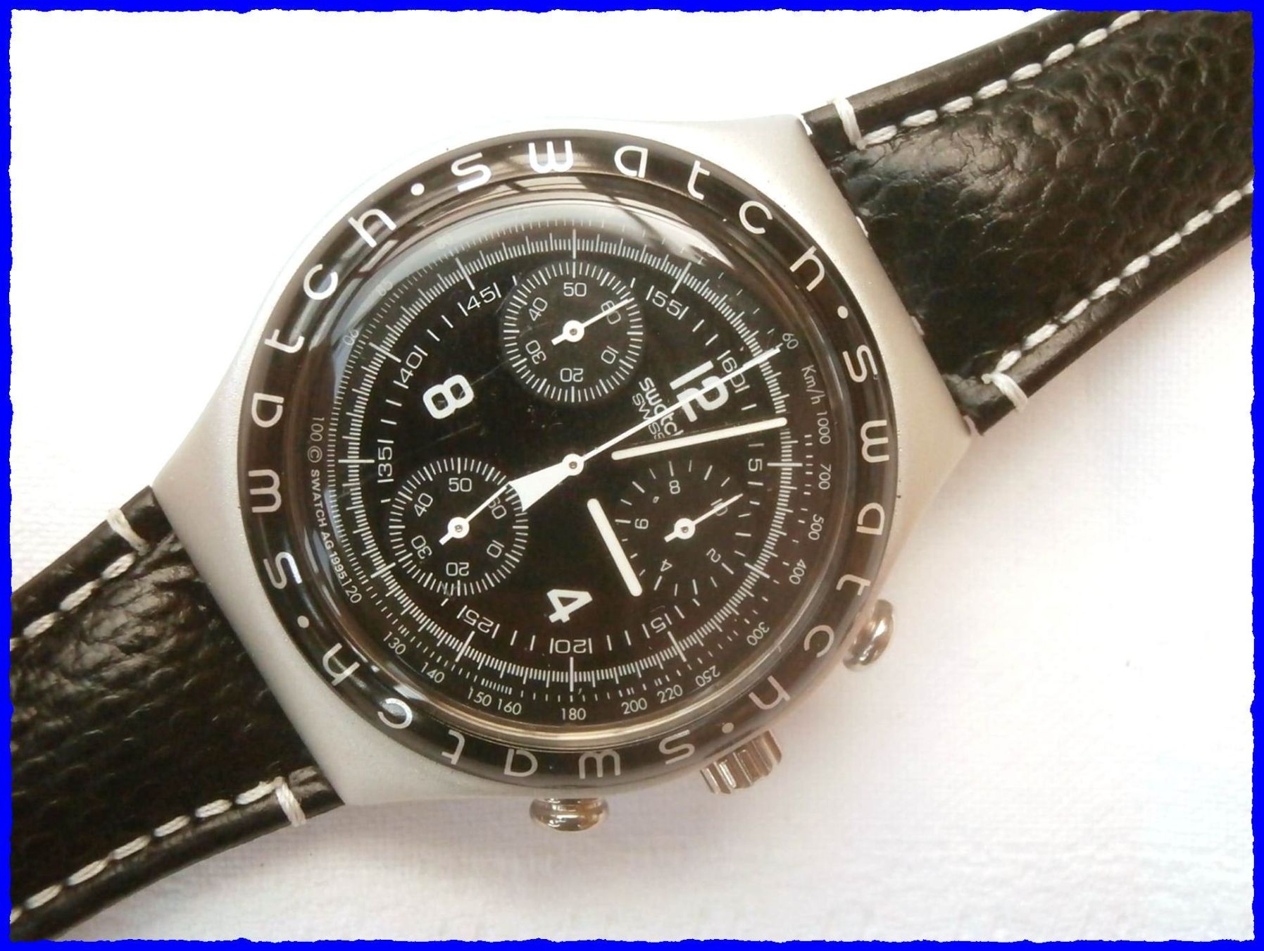 Swatch Orologi: SWATCH Irony Chrono "HIGH TAIL" (YCS1000) - NEU mit Box – Nuovo e nell'imballaggio originale da Worblaufen venduto da Re_mo81 2