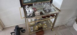 Servierwagen Glas