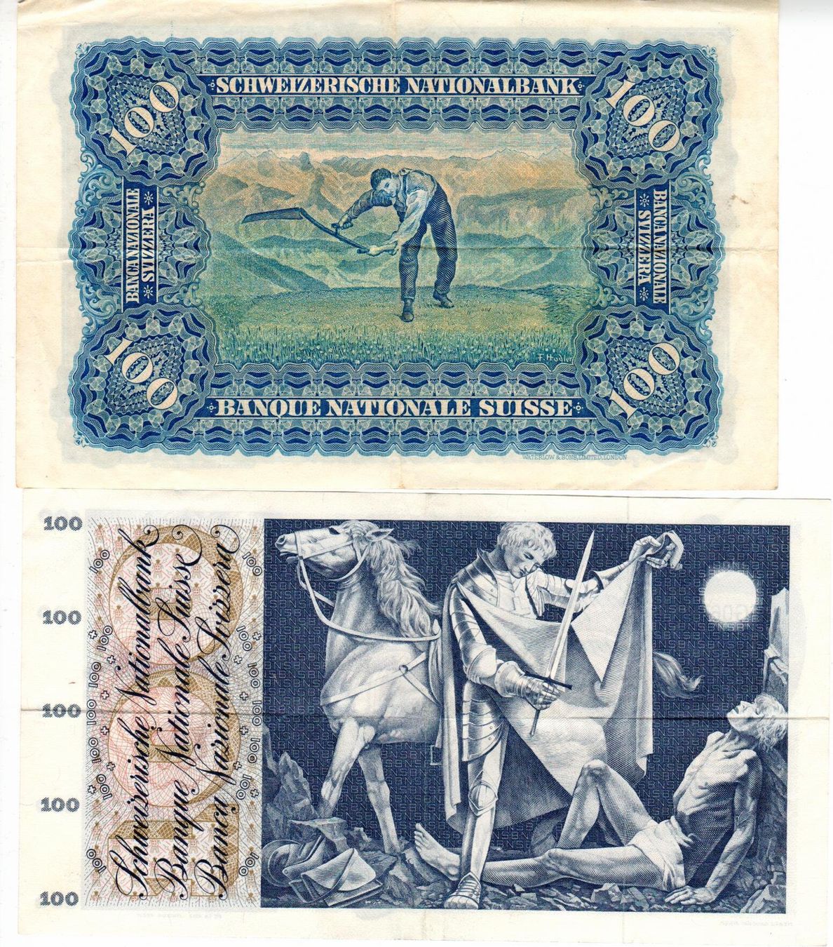 Banconote: 11 alte Schweizer Banknoten - gebrauchte – Usato da Wolhusen venduto da Curver9 4