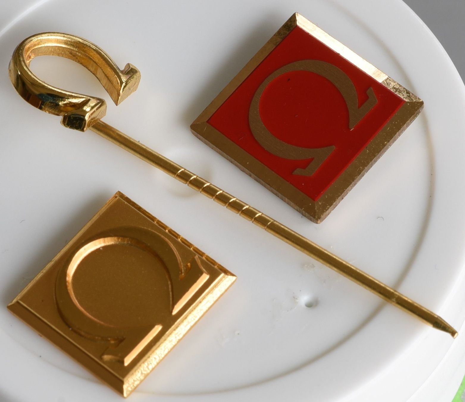 Omega Sonstiger Schmuck: 3 versch. Omega Pins - VINTAGE – Neu (gemäss Beschreibung) aus Basel von magicpower99