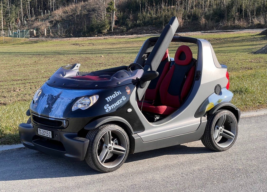 Automobili: Seltener Smart Crossblade mit Airbrush – Usato da Bazenheid venduto da Falko03