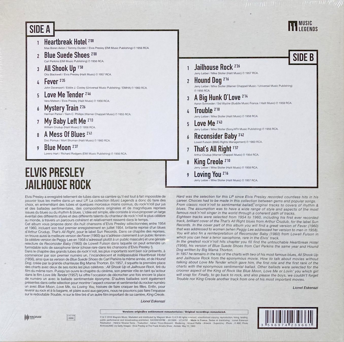 Dischi in vinile: ELVIS PRESLEY - JAILHOUSE ROCK – Nuovo e nell'imballaggio originale da Bottens venduto da hotter-than-hell 1