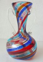 Murano Henkelvase Vase, Höhe 11 cm, um 1960-90