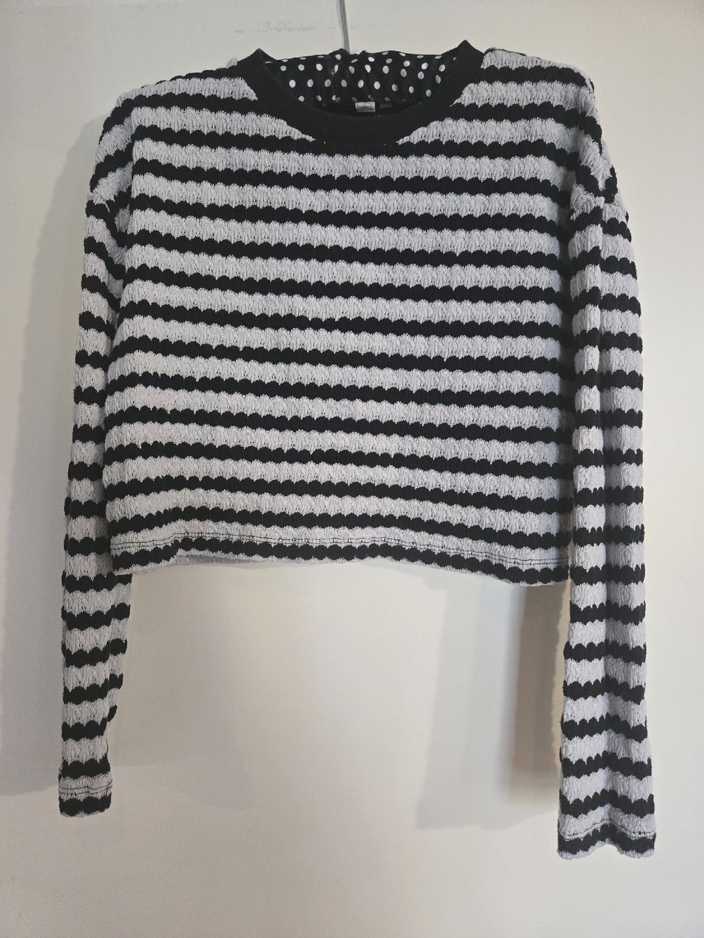 S.Oliver Maglioni & Felpe: QS by s.Oliver Pullover, Grösse L, Schwarz/Weiss Top – Usato da Dübendorf venduto da Timulka