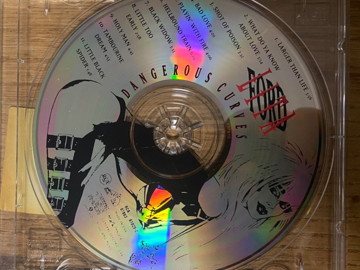 CD: Lita Ford-Dangerous Curves – Usato da Muri b. Bern venduto da AdidasCollector 2