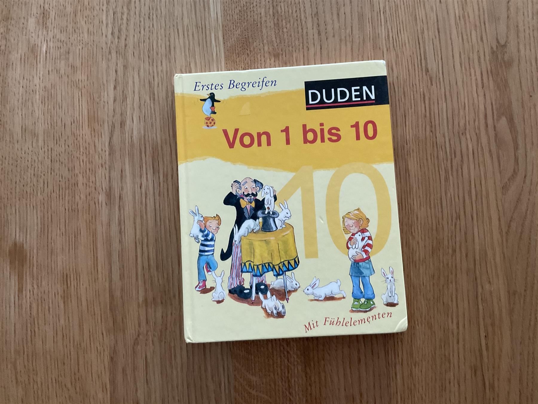 Bücher: Von 1- 10 Erstes Begreifen Duden – Gebraucht aus Wetzikon ZH von Laube02