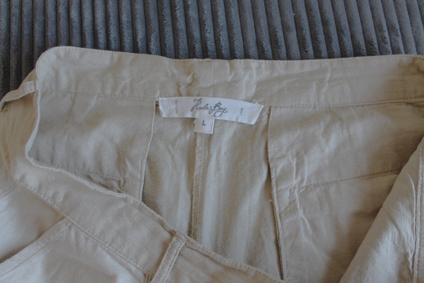 Hosen: Short coton/lin taille L – Gebraucht aus Chez-le-Bart von jasse 2