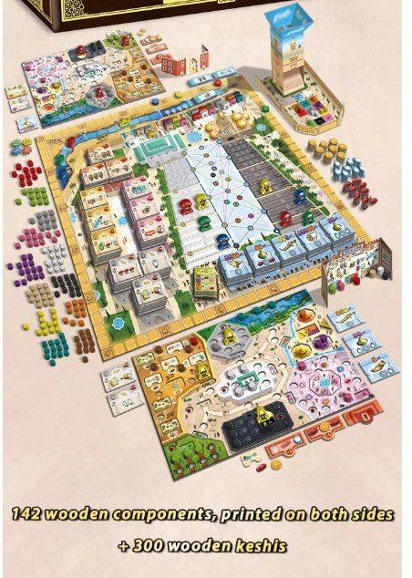 Pegasus Spiele Spiele: MARRAKESH  Deluxe Version + Camels & Nomads Erweiterung -Neu – Neu und originalverpackt aus Luzern von Blue-Moon 2