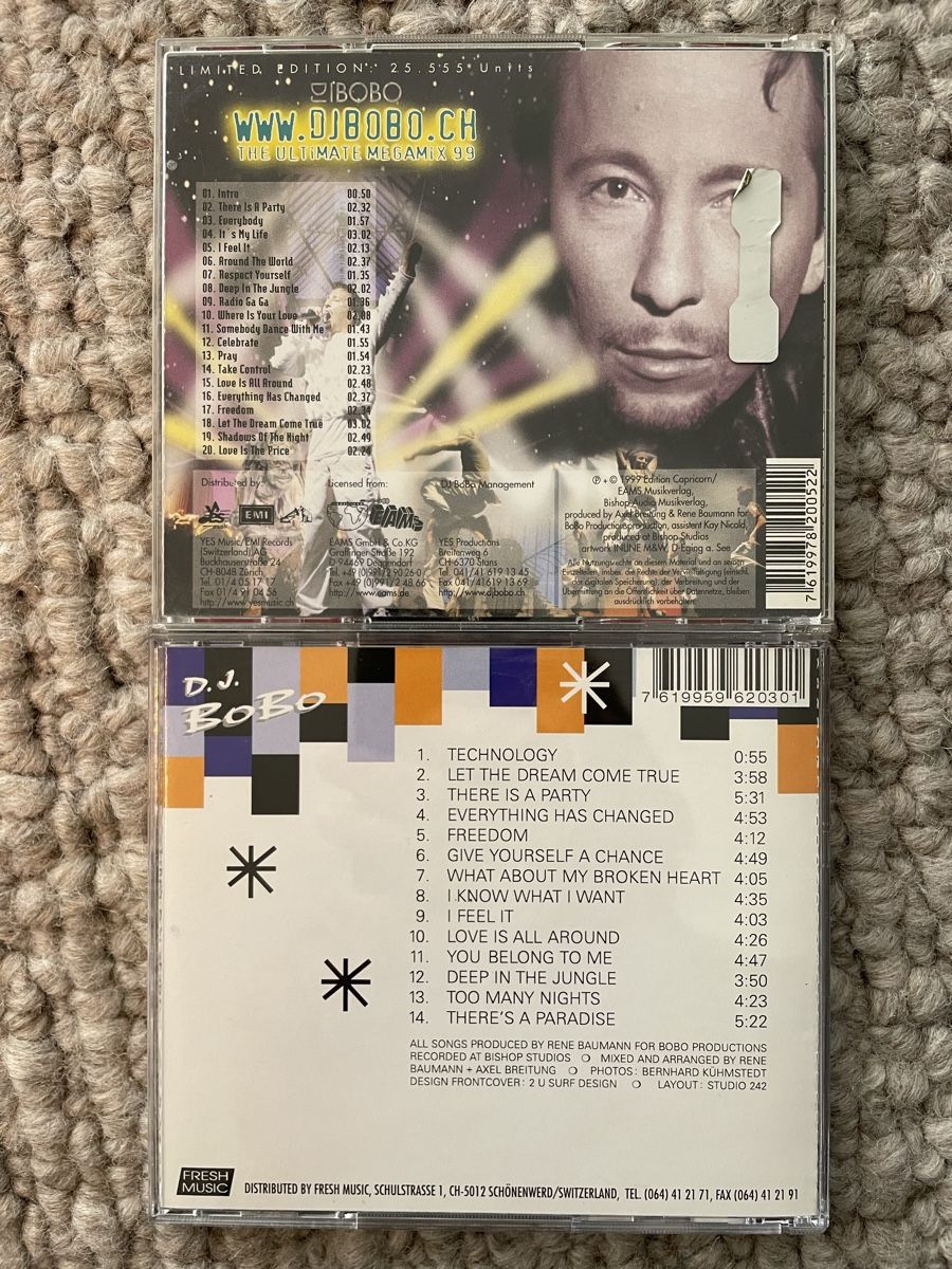 CD: 2x DJ BoBo – Usato da Reinach AG venduto da trigger7811 1