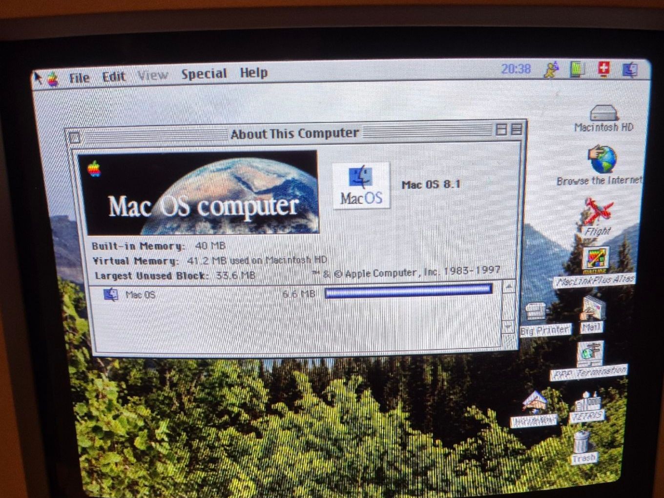 Apple PCs: Macintosh Performa 6200 CD, ordinateur vintage complet! – Gebraucht aus Domdidier von breathing 5