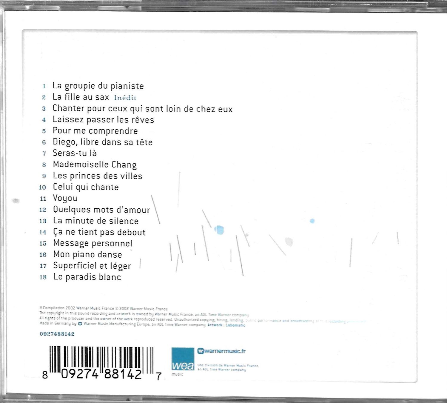 CD: Michel Berger - Pour me comprendre – Usato da Savagnier venduto da Ne2065 1