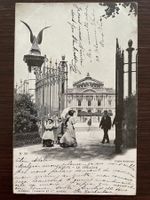 GENÈVE Le Théatre, animée, 1905