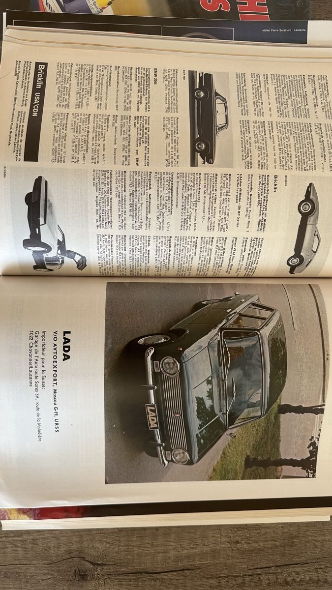 Libri: REVUE AUTOMOBILE Catalogue 1975 – Usato da Tolochenaz venduto da Dorry01 2