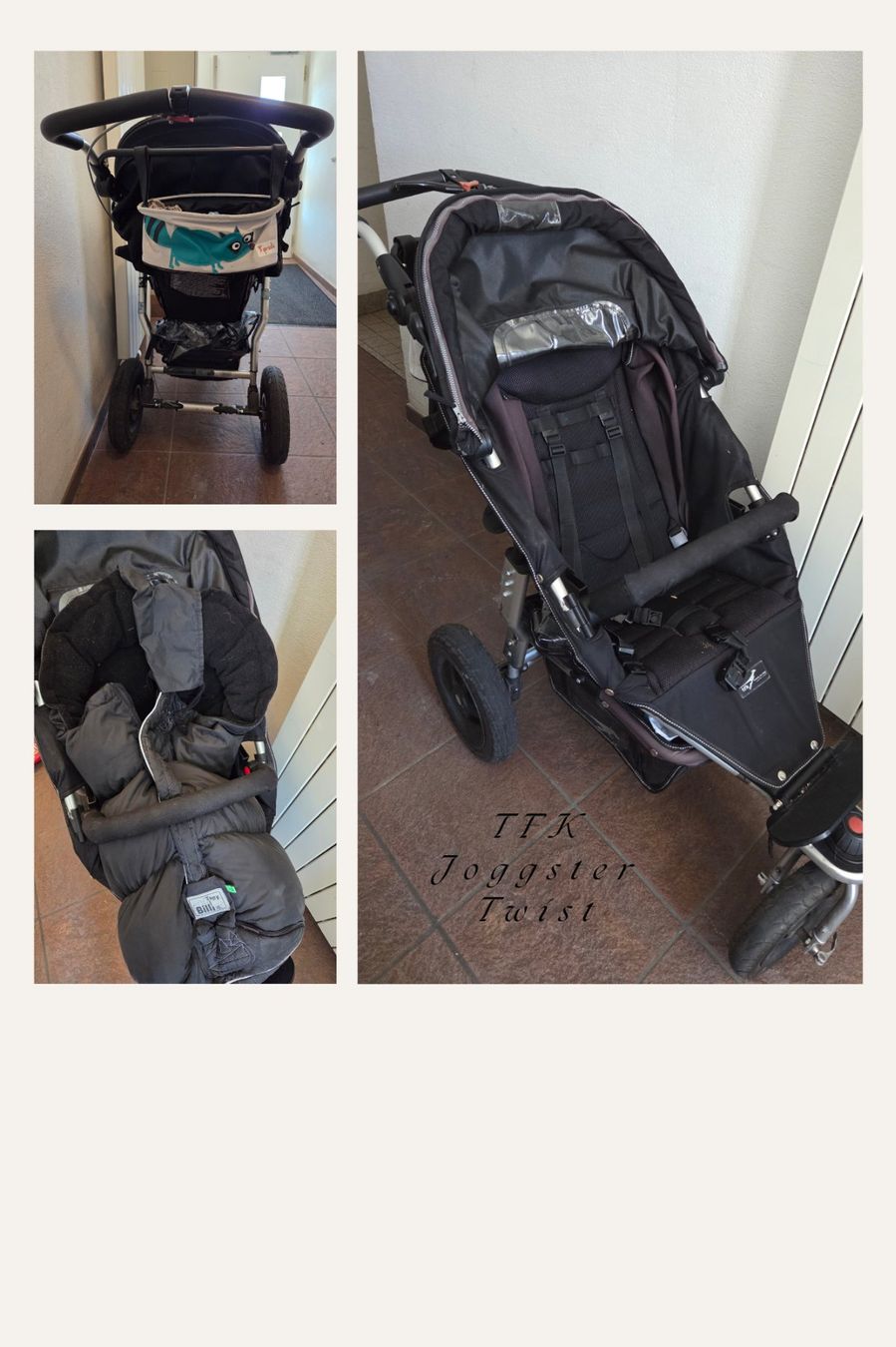 TFK Carrozzine: TFK Joggster Twist Kinderwagen – Usato da Felsberg venduto da jes_jz6y