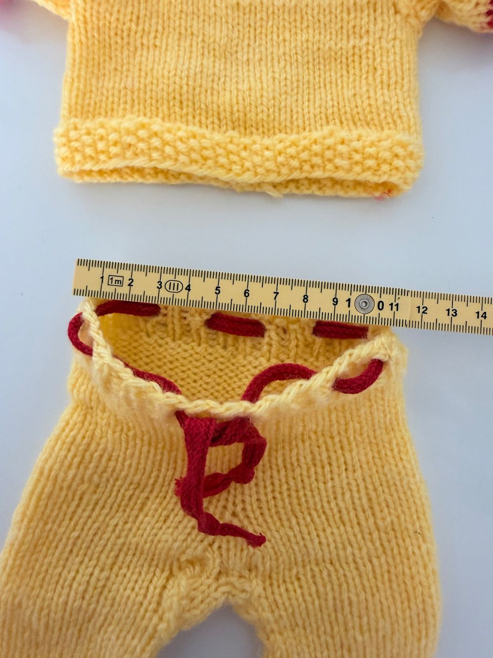 Bambole: Vintage Puppenkleider, handgestrickt - Hose und Pullover – Usato da Egg b. Zürich venduto da Mogli93 6