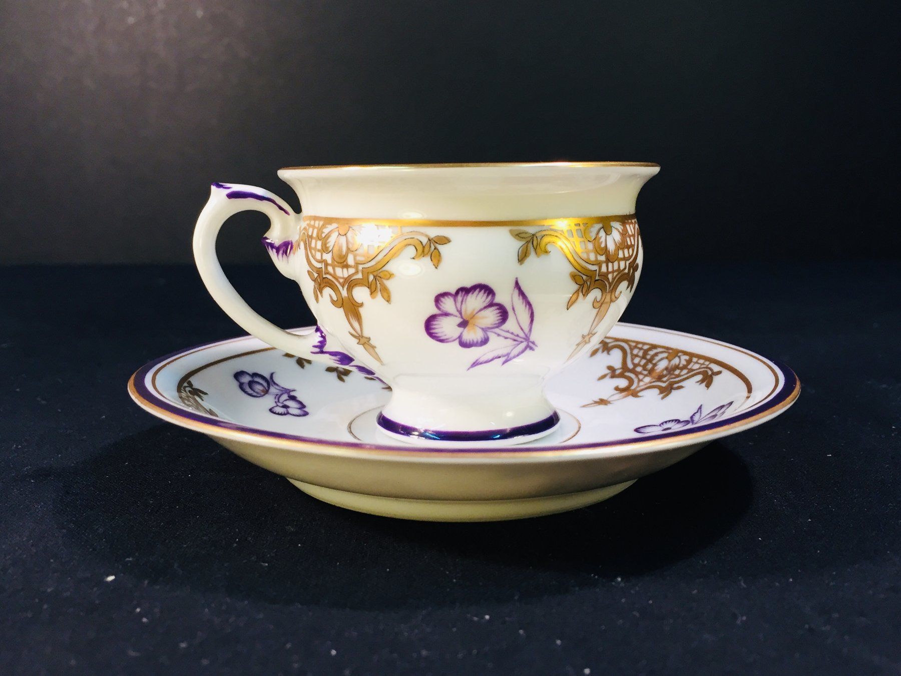 Tazze: Vintage P.S. AG Handmalerai Kaffeetasse – Usato da Schaffhausen venduto da sparzone 2